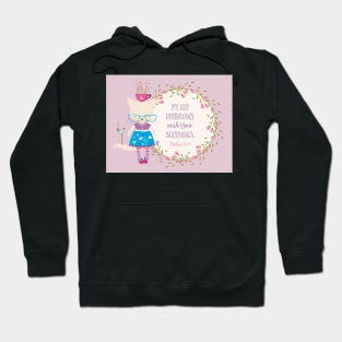 My Cup Overflows Kids Scripture Art Hoodie